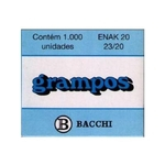 Grampo 23/20 Galvanizado Enak20 Cx.c/1000 Bacchi
