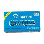 Grampo 26/6 Galvanizado Bacchi C/5000