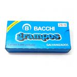 Grampo Galvanizado 26/6 Caixa com 5000 Bacchi