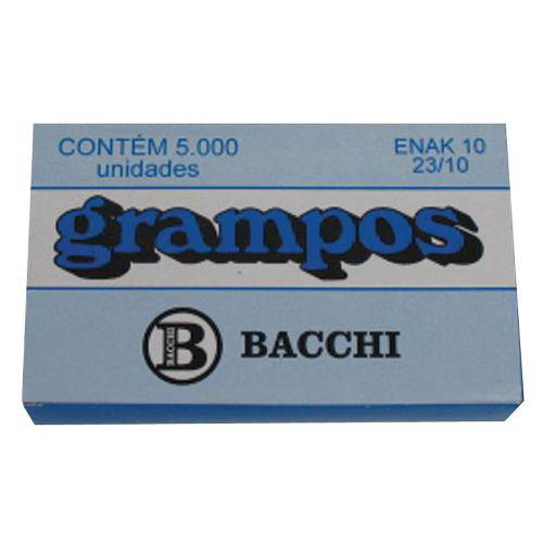 Tamanhos, Medidas e Dimensões do produto Grampos Galvanizados 23/10 Bacchi