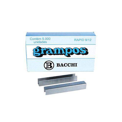 Grampos Rapid 9/12 Galvanizado Cxc/5000 Bacchi