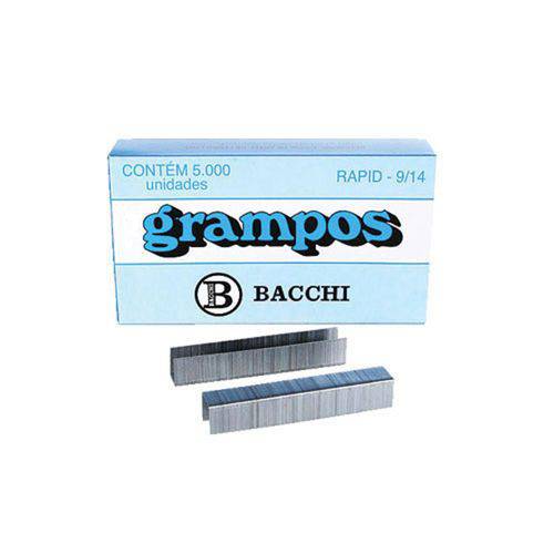 Tamanhos, Medidas e Dimensões do produto Grampos Rapid 9/14 Galvanizado Cxc/5000 Bacchi