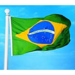 Grande Bandeira Nacional Do Brasil Bandeira De Futebol Brasileiro 150*90 Cm/5 * 3ft