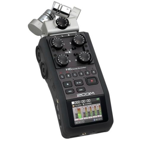 Gravador de Audio Digital Zoom H6