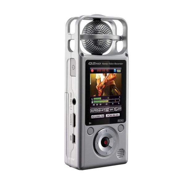 Gravador de Video Digital em Hd Zoom Q2 Hd Handy Recorder