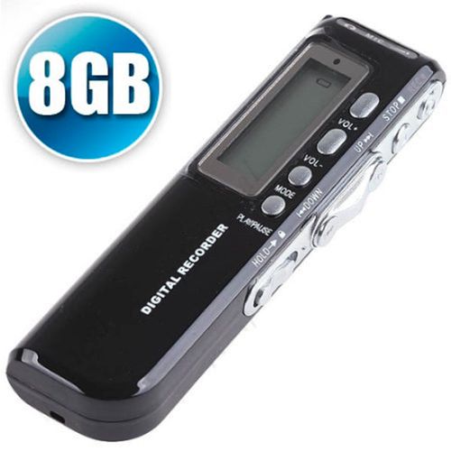 Gravador de Voz Digital 4GB Gravador de Ligacoes MP3 Espiao (Digital Voice)