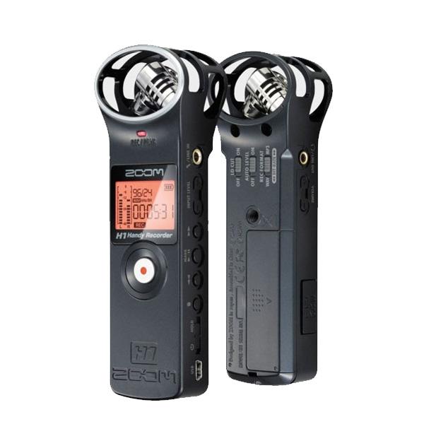 Gravador Digital de Áudio Zoom H1 Handy Recorder Preto - AC0799