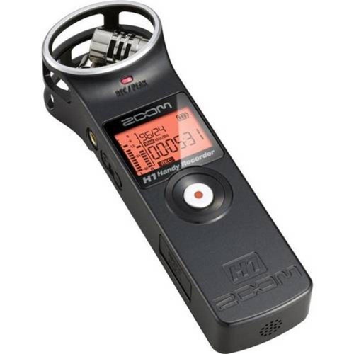 Gravador Digital de Áudio Zoom H1 Handy Recorder - Preto