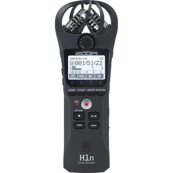 Gravador Digital de Áudio Zoom H1n