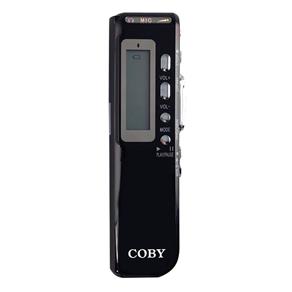 Gravador Digital de Voz, Telefone e MP3 Player com 4GB CVR20 - Coby
