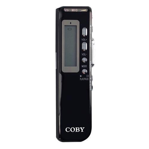 Gravador Digital de Voz, Telefônico e MP3 Player com 4 GB - Coby