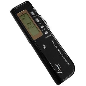 Gravador Digital de Voz Telefônico e MP3 Player KP-8004