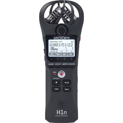 Gravador Digital de Voz Zoom H1n