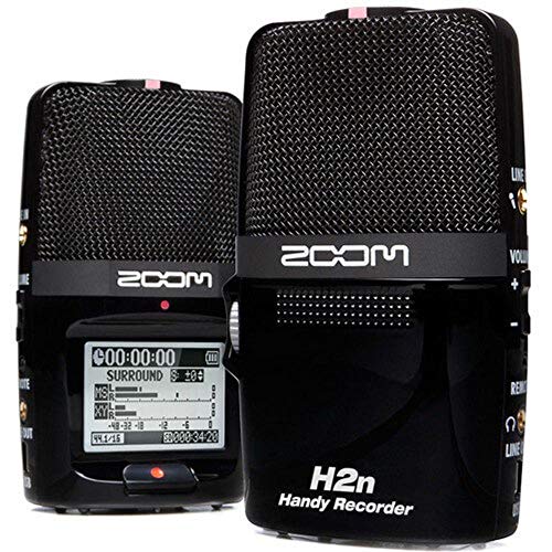 Gravador Digital Portátil Zoom H2 Handy Recorder, 1Gb de Memória SD Incluído