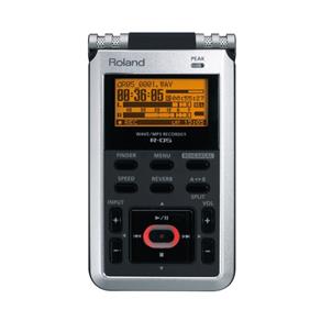 Gravador Digital Roland R-05 Cinza com Entrada Cartão Sd e Função Pré-Gravação