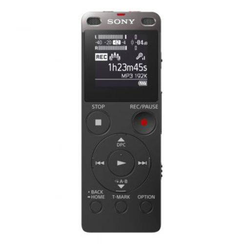 Gravador Sony de Voz Icd-ux560 USB 4gb Mp3