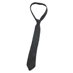 Gravata de 1/6 de escala Gravata para 12 polegadas figura de ação masculino preto-branco