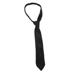 Gravata de 1/6 de escala Gravata para 12 polegadas figura de ação masculino preto