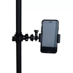 Guitar Selfie GS5 Suporte Smartphone Celular Pedestal Microfone Ferragem Bateria