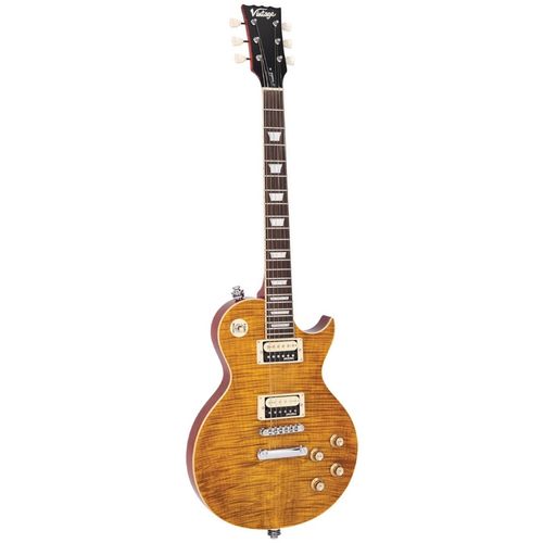 Guitara Vintage V100 AFD Paradise | Flamed Maple | Amber