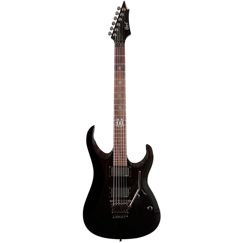 Guitarra 6 Cordas Corpo em Mogno Black Evl X7 Bk - Cort