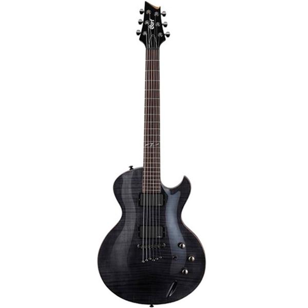Guitarra 6 Cordas Transparent Black Zcustom2tbk Cort