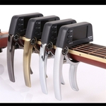 Guitarra acústica Capo Combo Sintonizador Eletrônicos Acessórios Ferramenta Guitar Tuner
