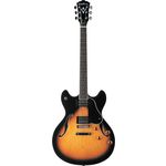 Guitarra Acustica Sunburst - Hb30st - Washburn Pro-sh