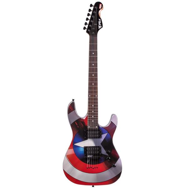 Guitarra Avengers - Marvel - Capitão América - Phoenix - Phoenix Instrumentos Musicais