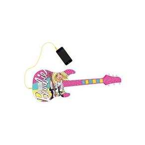 Guitarra Barbie Fabulosa com Função Mp3 - Fun
