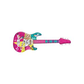 Guitarra Barbie Infantil com Função Mp3 Fun Divirta-Se