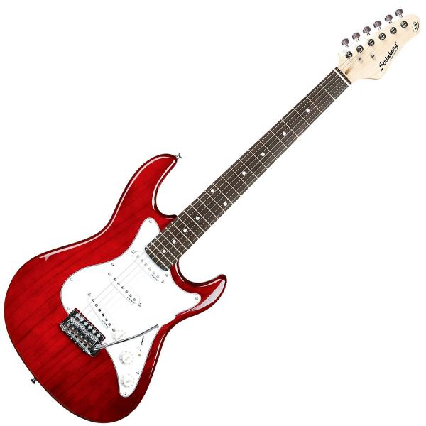 Guitarra Basswood 5 Posições Vermelha Egs216vs Strinberg