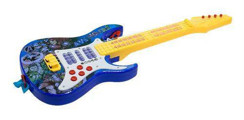 Guitarra Brinquedo Infantil com Luz e Som Vingadores Marvel - Toyng