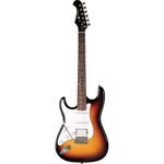 Guitarra Canhota Eagle Sts002 Strato - Sunburst