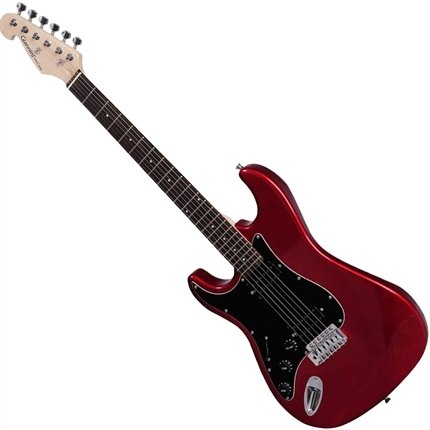 Guitarra Canhota 2 Humbuckers Vermelha G-102 Giannini