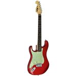 Guitarra Canhota Stratocaster Mg32 Tagima Memphis Vermelha
