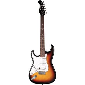 Guitarra Canhota Stratocaster STS002 Eagle Sunburst