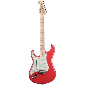 Guitarra Canhota Tagima Stratocaster Hand Made In Brazil Fiesta Red T635 Lh