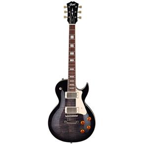Guitarra Classic Rock Transparent Black CR250TBK Cort
