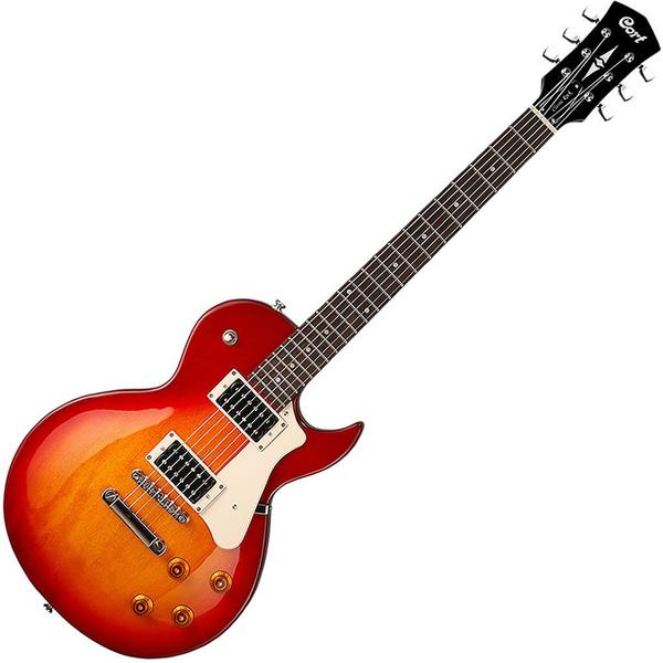 Guitarra Cort Les Paul Cr100 Crs Cherry Red Sunburst Cr100