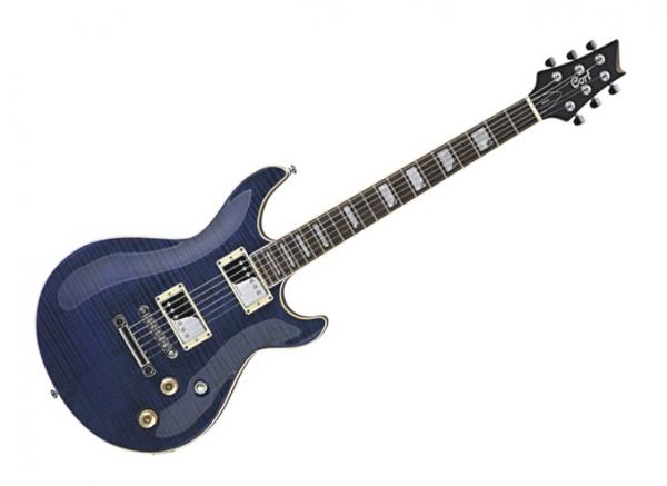 Guitarra Cort M600t Bbb Bright Blue Burst