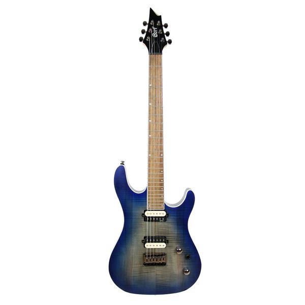 Guitarra Cort Super Strato KX300 OPCB Open Pore Cobalt Burst