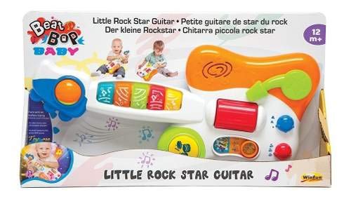 Guitarra do Bebê - Guitarrinha com Luzes e Sons - Yes Toys