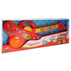 Guitarra dos Bichinhos CKS Toys - Vermelho