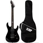 Guitarra Double Cutaway Esp Ltd M10 Blk Preta com Bag