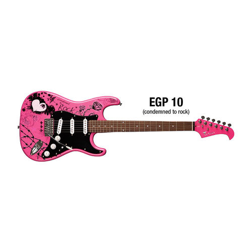 Guitarra Eagle Strato Egp10 -cr