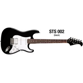 Guitarra Eagle Strato Sts002 Bk