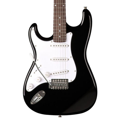 Guitarra Eagle Sts 001 Lh Stratocaster Canhoto Preto