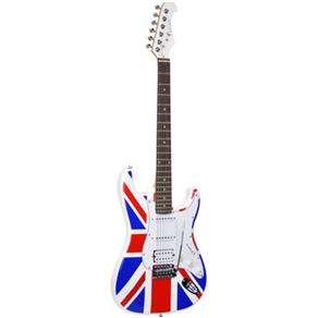 Guitarra Eagle STS002 Strato Humbucker - Bandeira Inglaterra (Estilizada)