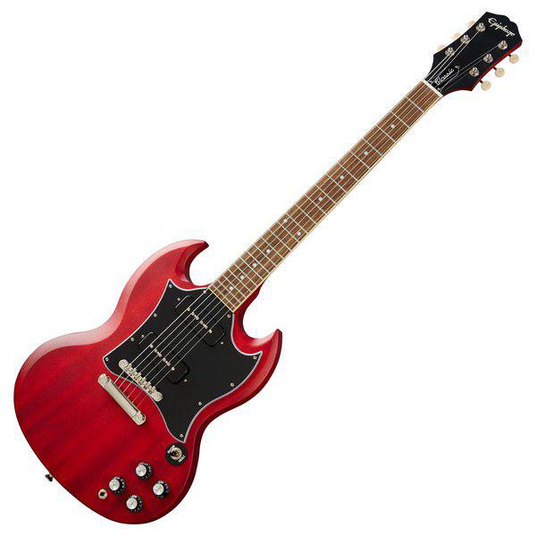 Guitarra Elet Epiphone Sg Classic Worn P90 - Worn Cherry